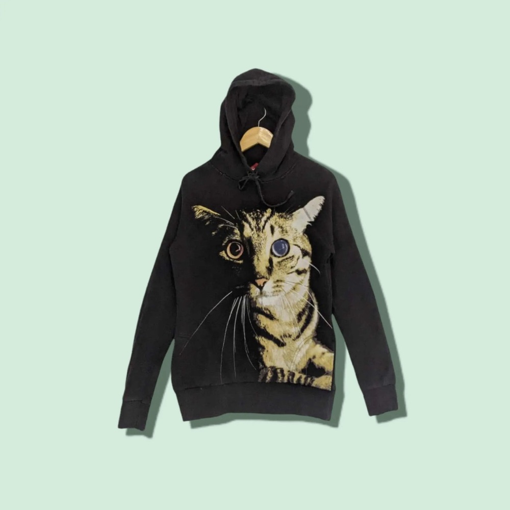 Divided X H&M - 8 - Cat hoodie black